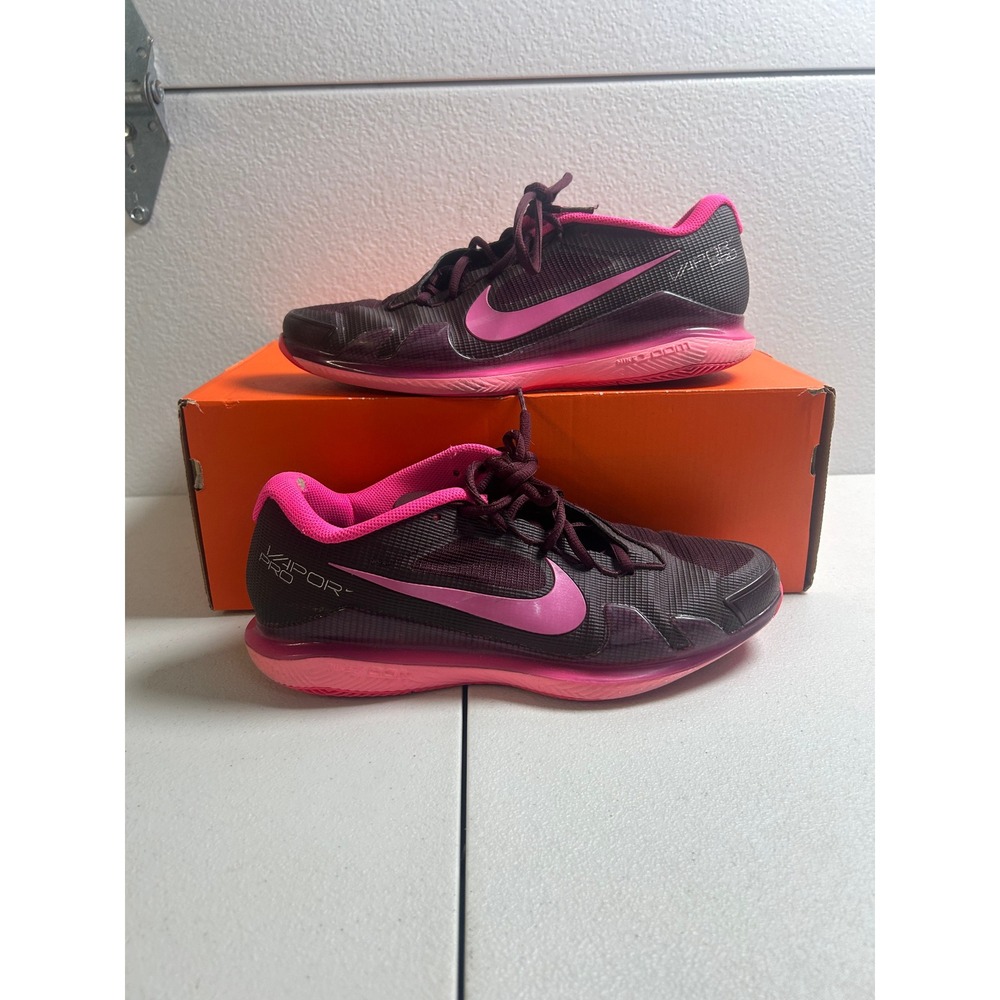 Nike Court Air Zoom Vapor Pro Dark Beetroot Hyper Pink 9.5M #3200